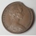AUSTRALIA 1966 . TWO 2 CENTS COIN . ERROR . BITTEN EDGE